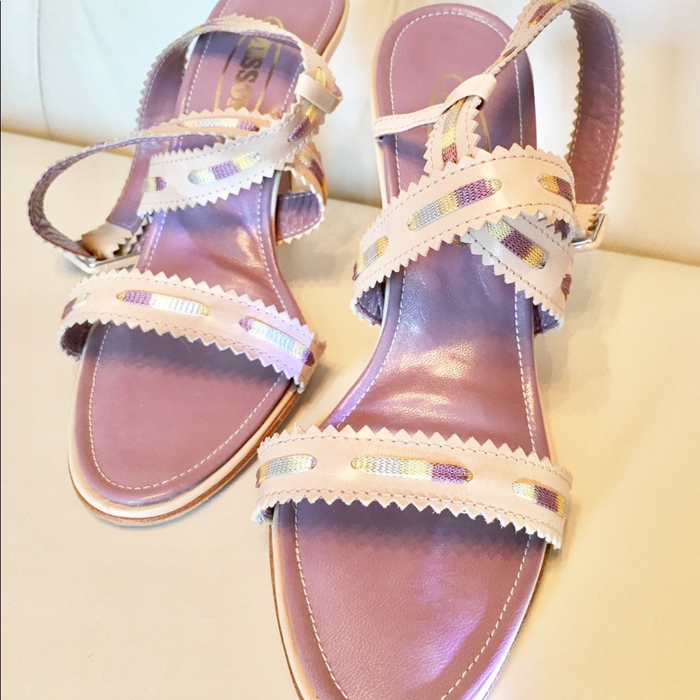 Missoni Wrap Strappy Heels